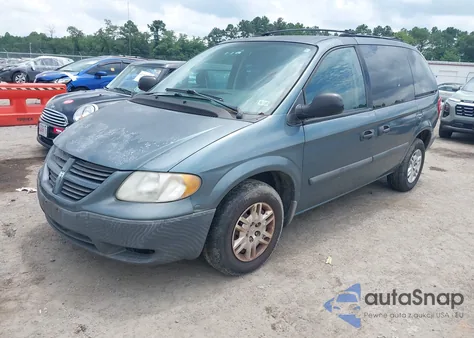 2005 Dodge Caravan Se from USA, damaged, VIN 1D4GP25R25B329147